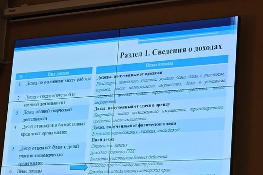 Для руководителей учреждений культуры проведен обучающий семинар по декларированию доходов