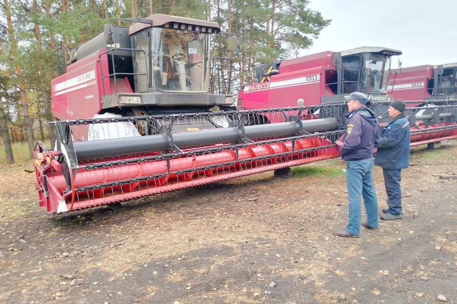 Итоги смотра-конкурса на лучшее хранение техники в сельскохозяйственных организациях Алатырского муниципального округа в зимний период