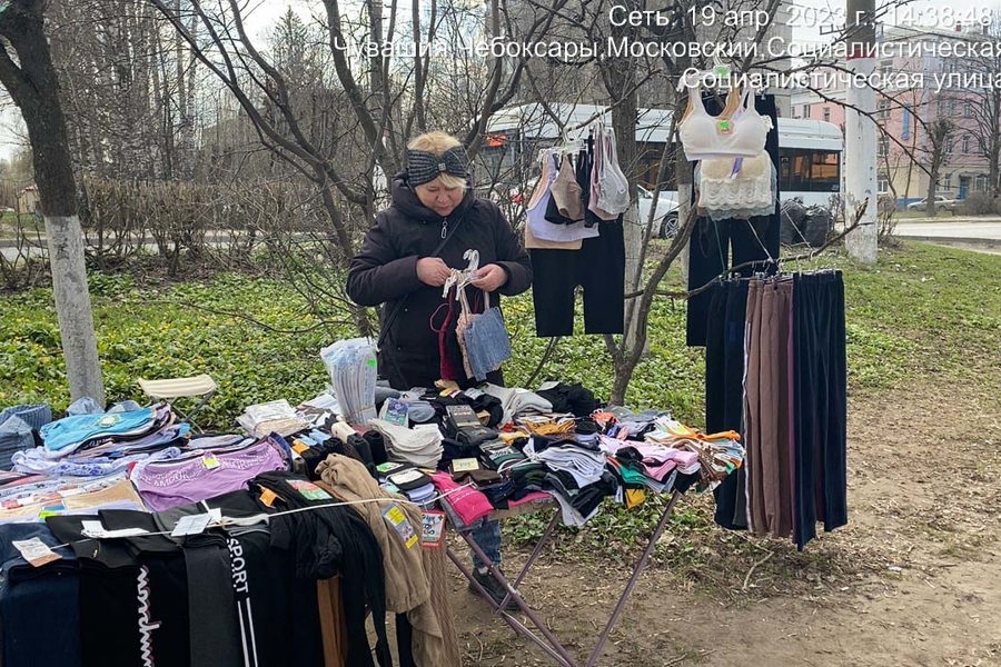 В Чебоксарах выявлены торговые точки, расположенные с нарушением схемы размещения