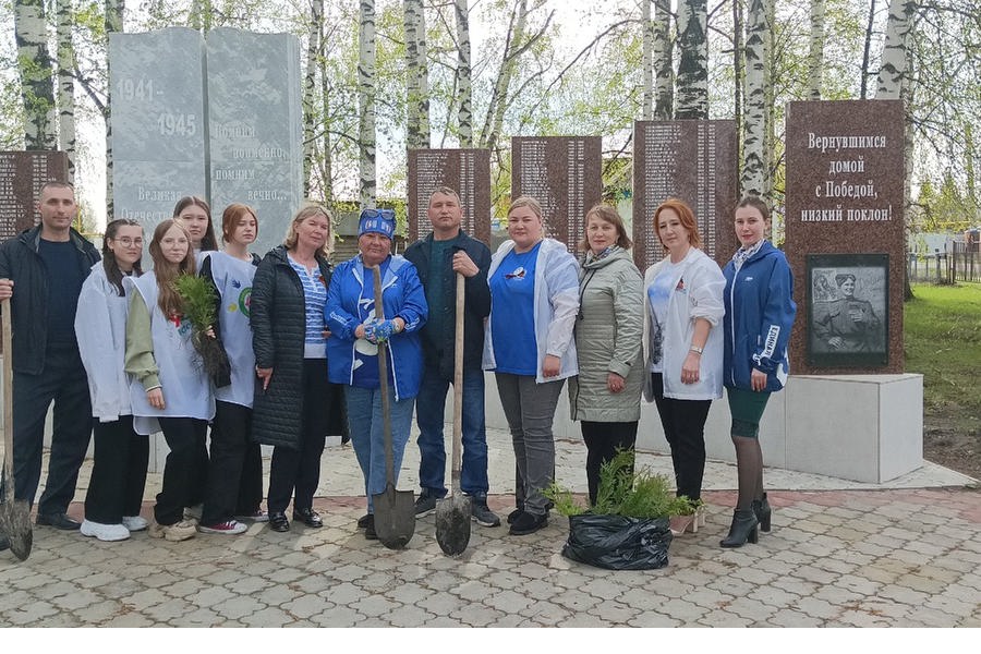 Шемуршинский округ присоединился к патриотической акции «Сад памяти»