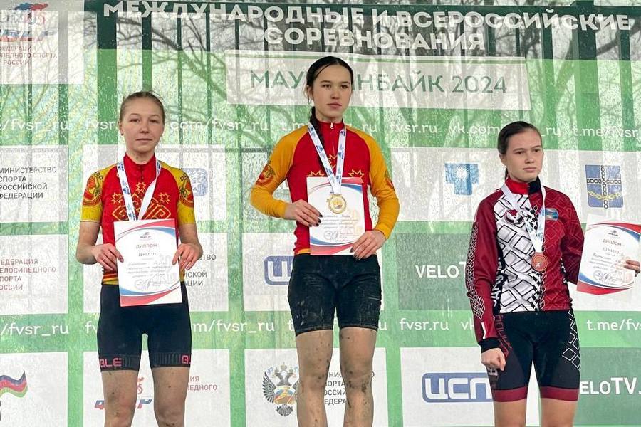 Велогонщики Чувашии выиграли медали Международных и Всероссийских соревнований