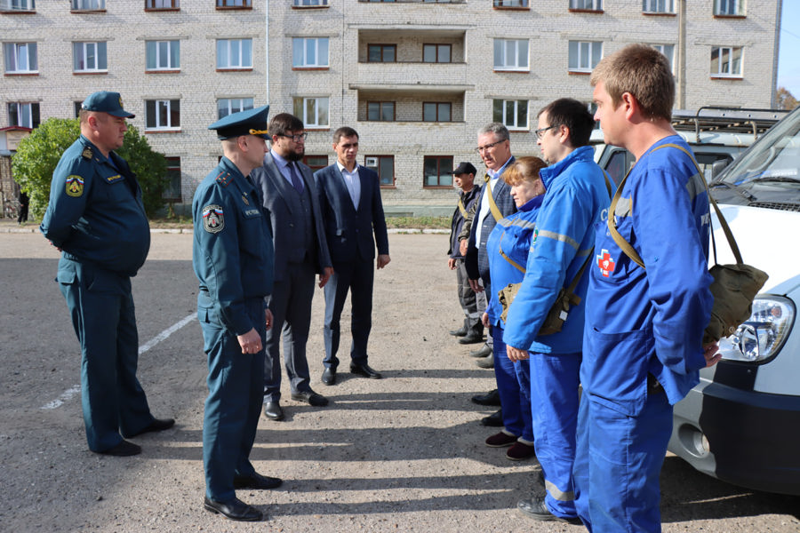 В рамках проведения на территории республики штабной тренировки по теме: «Организация и ведение гражданской обороны на территории Российской Федерации» в Ядринском муниципальном округе отработано приведение в готовность сил и средств РС ЧС.