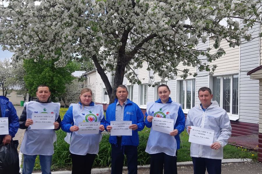 Шемуршинский муниципальный округ  Чувашской республики присоединился к Всероссийской  акции «Вода России»