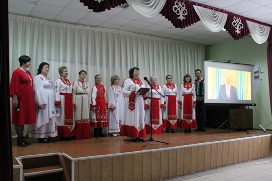 Поздравления от вокальной группы «Родник» Ходарского сельского дома культуры