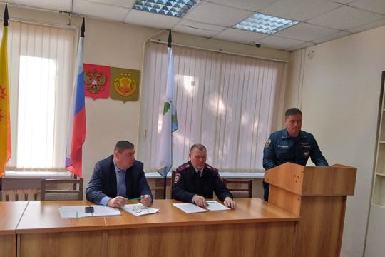 Первое  заседание комиссии по обеспечению безопасности дорожного движения в Чебоксарском муниципальном округе