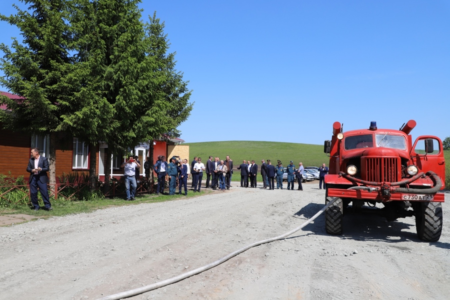 В Комсомольском муниципальном округе прошло выездное расширенное заседание коллегии Государственного комитета Чувашской Республики по делам гражданской обороны и чрезвычайным ситуациям