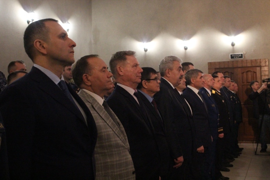 Евгений Кадышев поздравил сотрудников, военнослужащих и ветеранов Росгвардии Чувашии с профессиональным праздником