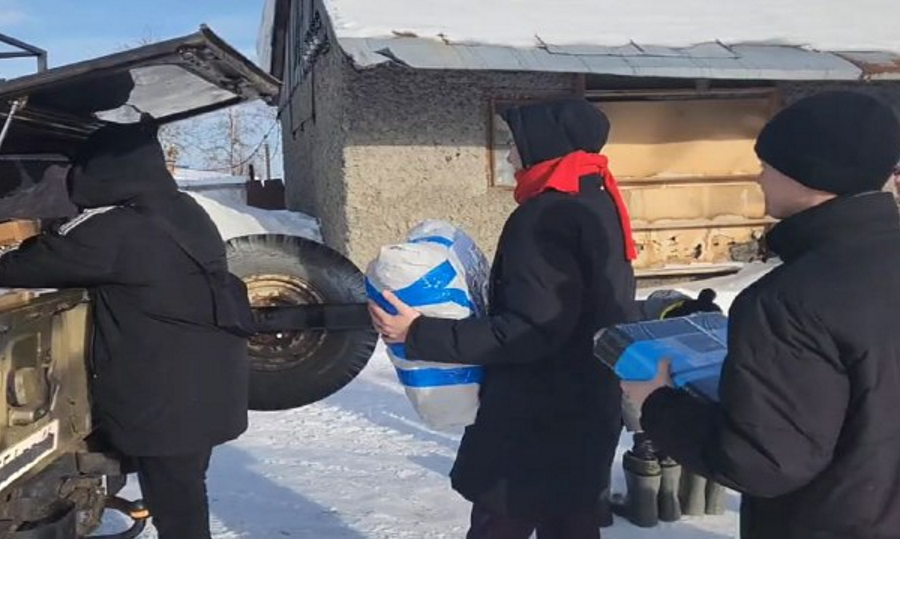 Из Шемуршинского муниципального округа в зону СВО отправился автомобиль УАЗ с очередным гуманитарным грузом
