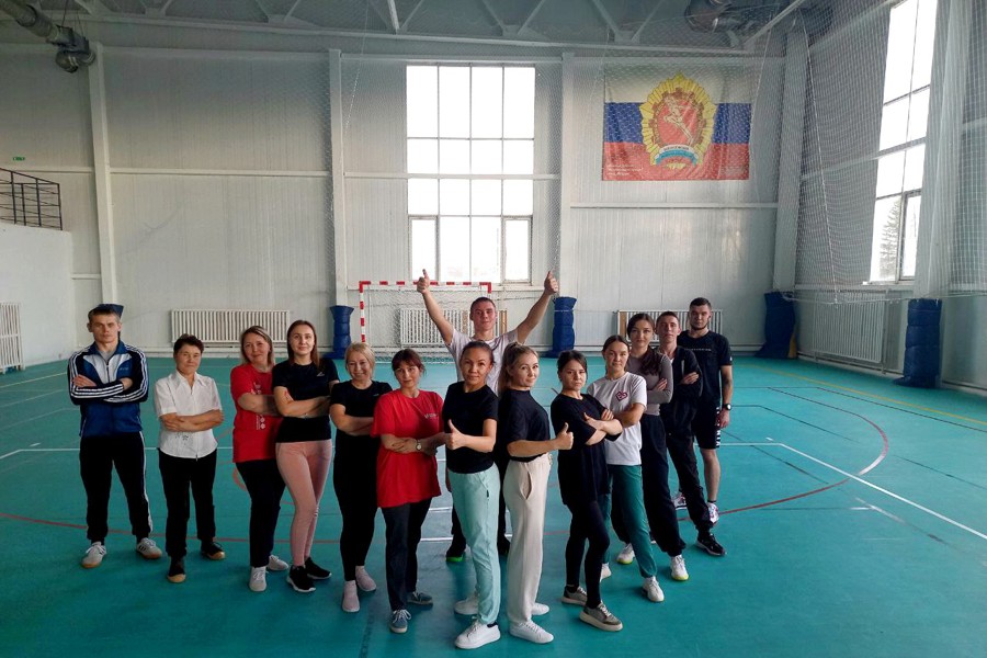 Представители молодежных общественных объединений Янтиковского муниципального округа присоединились к сдаче норм «ГТО»