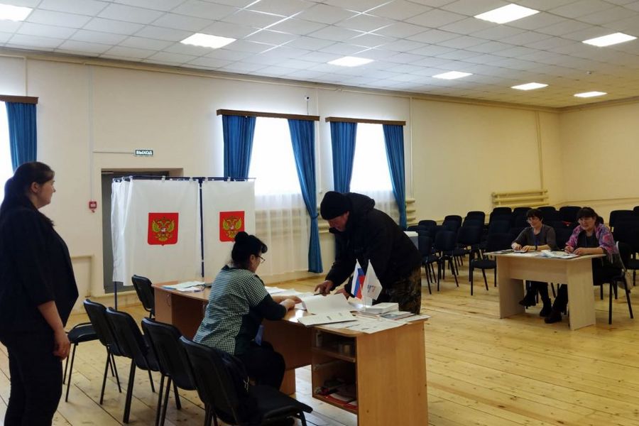В Моргаушском округе в первый день на избирательных участках  проголосовало 36,28% от общего числа избирателей, включенных в список избирателей