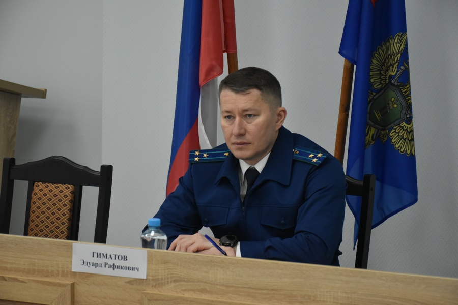 Прокурор Чувашской Республики Эдуард Гиматов с рабочим визитом посетил Козловский муниципальный округ