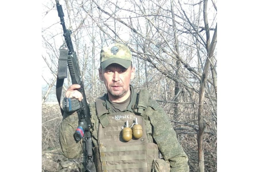 Медалью «За храбрость» II степени награжден уроженец села Красные Четаи  Юрий Серин