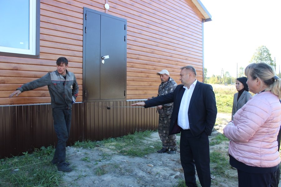 Рабочая поездка Дмитрия Головина и Татьяны Маркиной по Шумерлинскому муниципальному округу