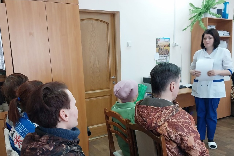 В Атратском доме-интернате прошла профилактическая беседа «Гигиена зубов и полости рта»