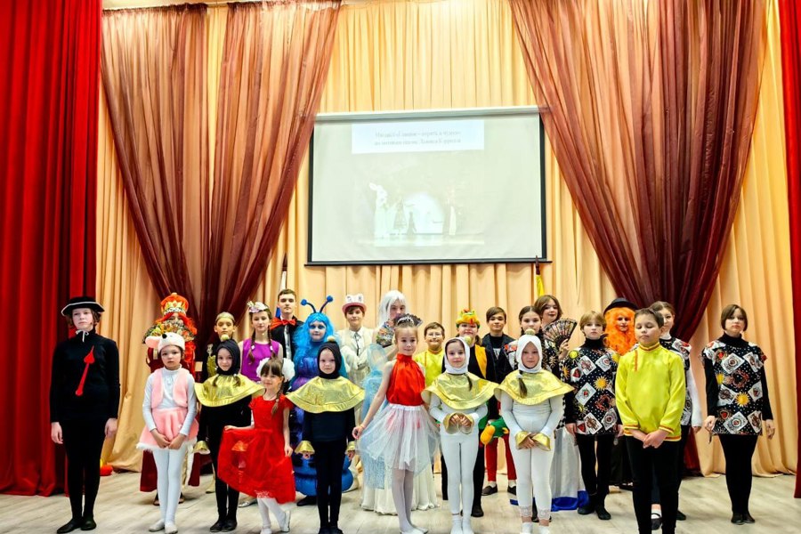 Юные актеры Чебоксарской ДМШ №5 призывают верить в чудеса