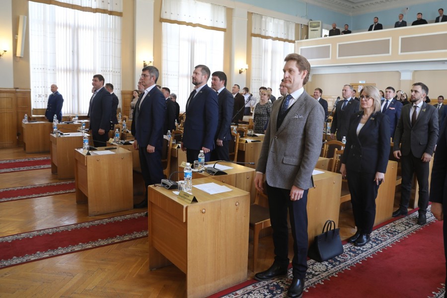 Состоялось внеочередное 41-ое заседание Чебоксарского городского Собрания депутатов