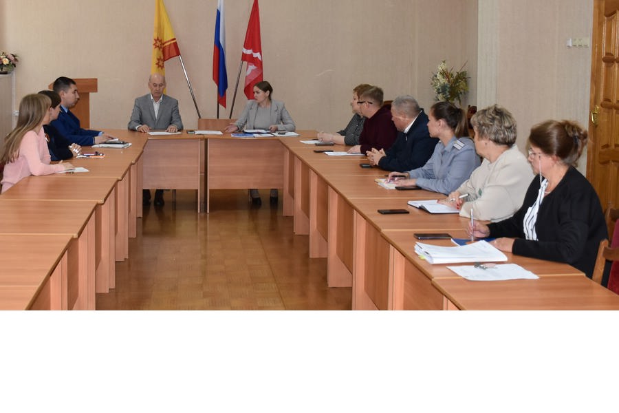 26 сентября 2023 состоялось заседание комиссии по профилактике правонарушений в городе Шумерля.