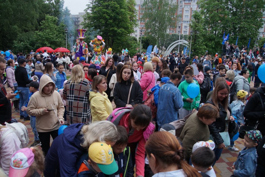 На «День соседей» в Дорисс-парке собралось более 1000 чебоксарцев!