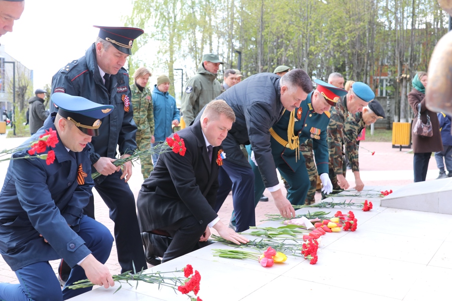 В Чебоксарском округе отметили 79-ую годовщину Победы в Великой Отечественной войне