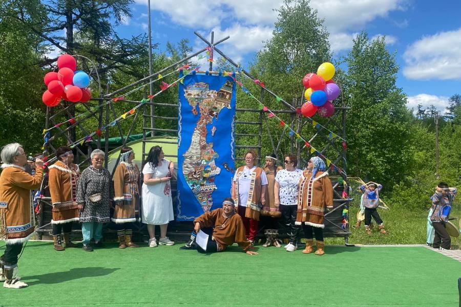 Участник фестиваля «Вышитая Россия» в Чувашии - Камчатский край