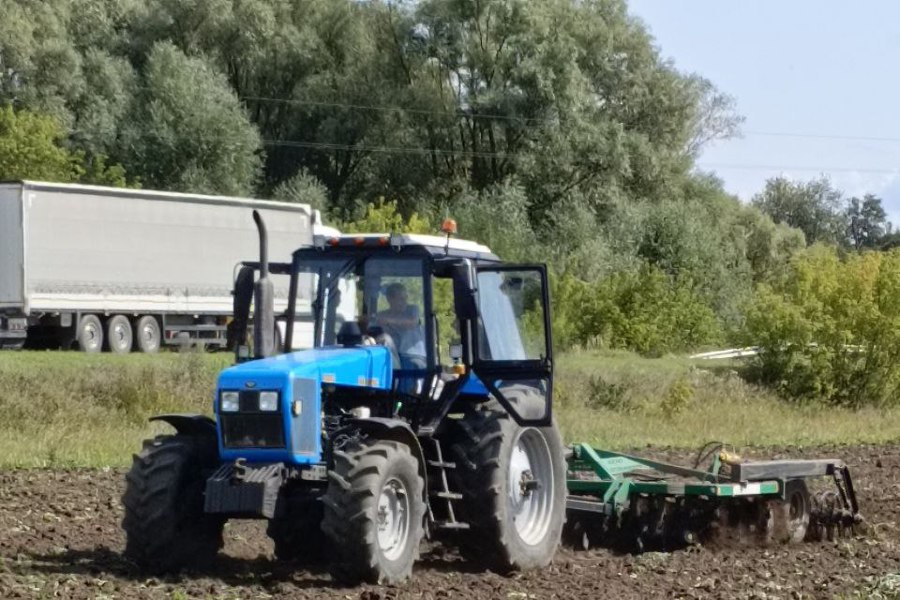 В Шумерлинском округа продолжается уборочная кампания.