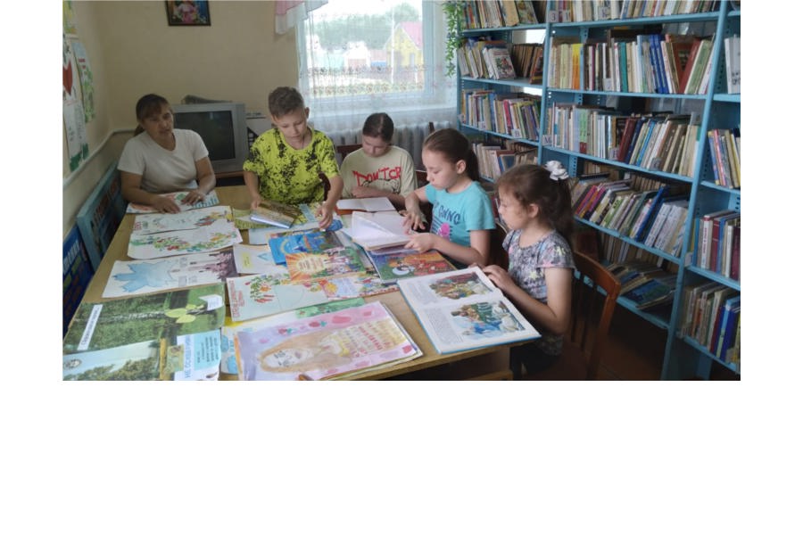 «У книжек нет каникул» литературное путешествие в Староянашевской библиотеке