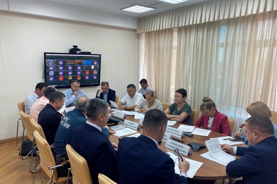 Состоялось заседание эвакуационной комиссии Чувашской Республики