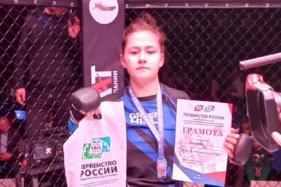 Ева Митрякова выиграла «серебро» Всероссийских соревнований по смешанному боевому единоборству ММА