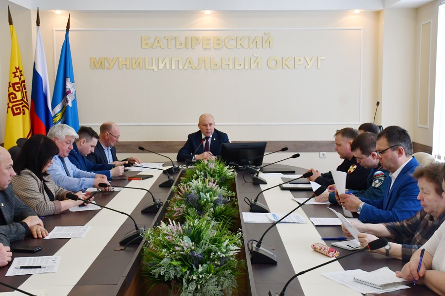 Заседание антитеррористической комиссии  Батыревского муниципального округа