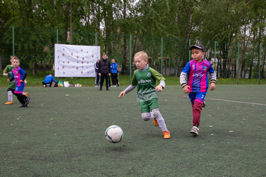 В преддверии Международного дня защиты детей в Чебоксарах состоялся турнир по мини-футболу среди дошколят