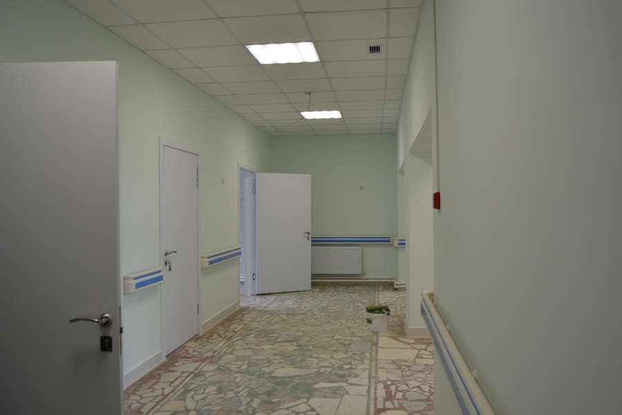 В деревне Алёшкино практически завершён ремонт отделения врачебной практики