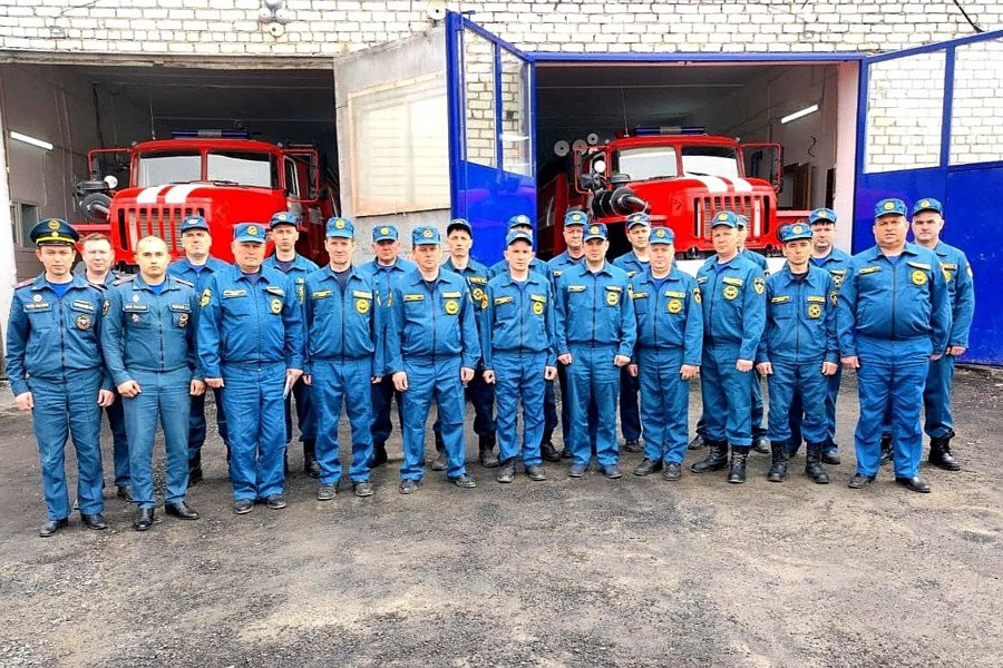 Поздравление главы Батыревского муниципального округа Рудольфа Селиванова с Днем пожарной охраны