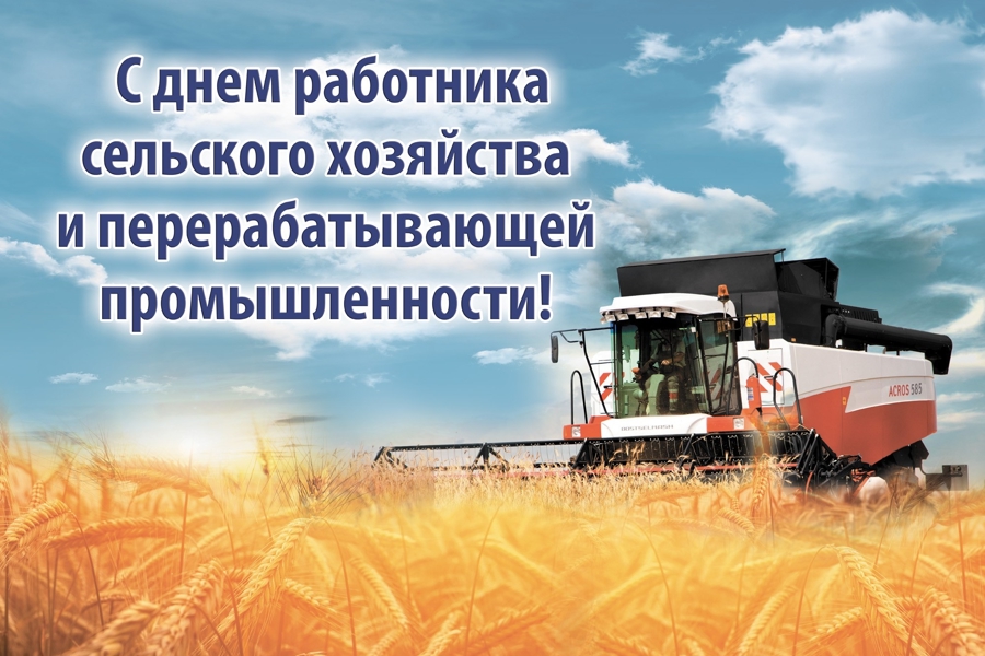 Поздравление главы Батыревского муниципального округа Рудольфа Селиванова с Днем работника сельского хозяйства и перерабатывающей промышленности