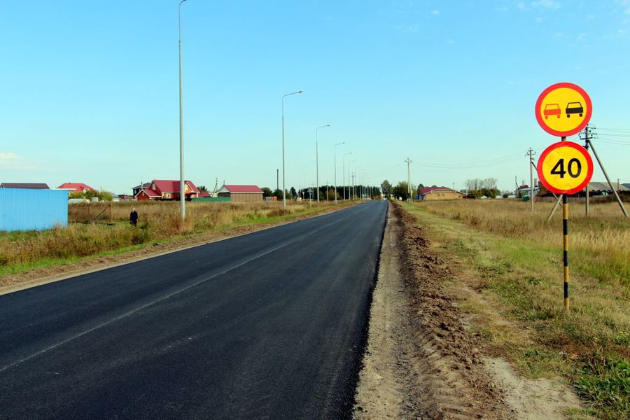 В рамках национального проекта «Безопасные качественные дороги» в Моргаушском округе отремонтированы десятки километров дорог