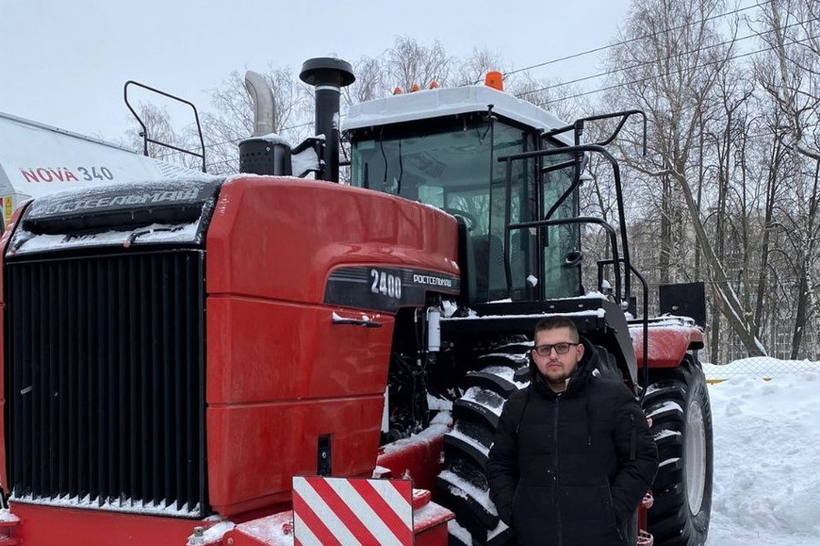 Новый трактор в ООО «Энтепе»