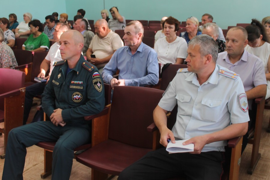 Рабочее совещание при главе Мариинско-Посадского округа