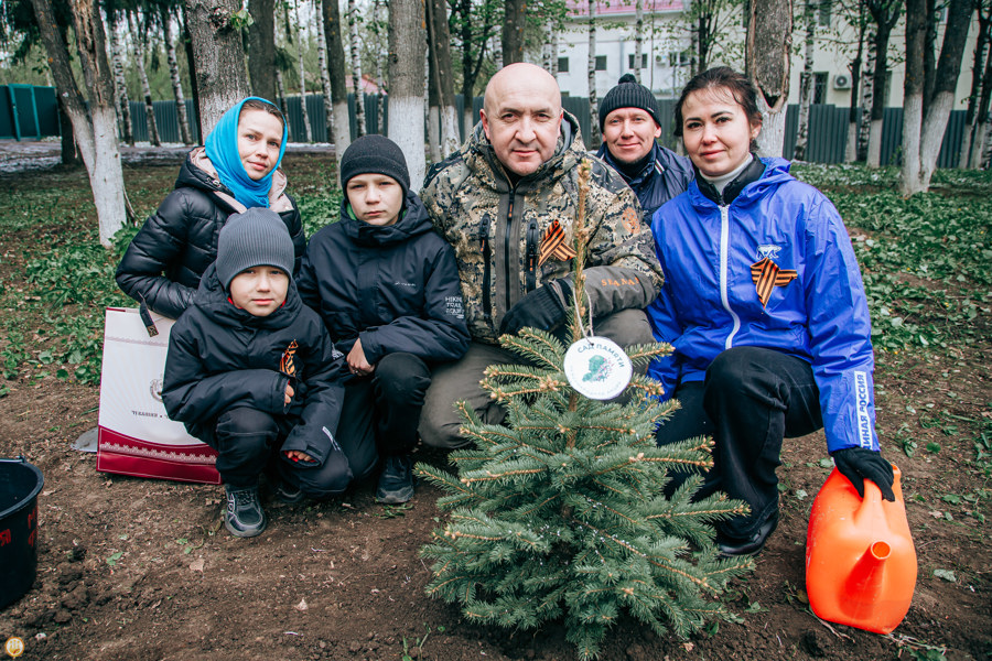 «Сад памяти»:  сельские территории Чувашии присоединились к международной акции