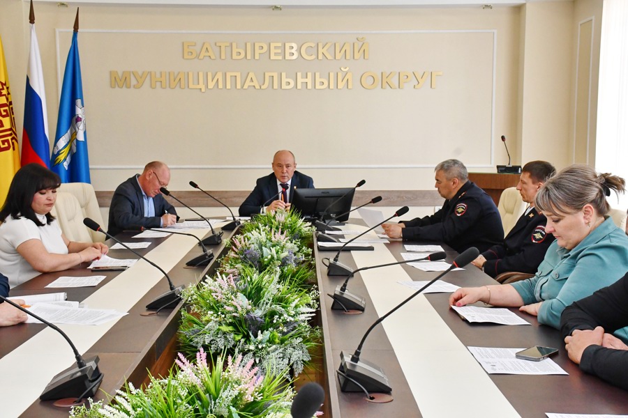 Очередное заседание антитеррористической комиссии Батыревского муниципального округа Чувашской Республики