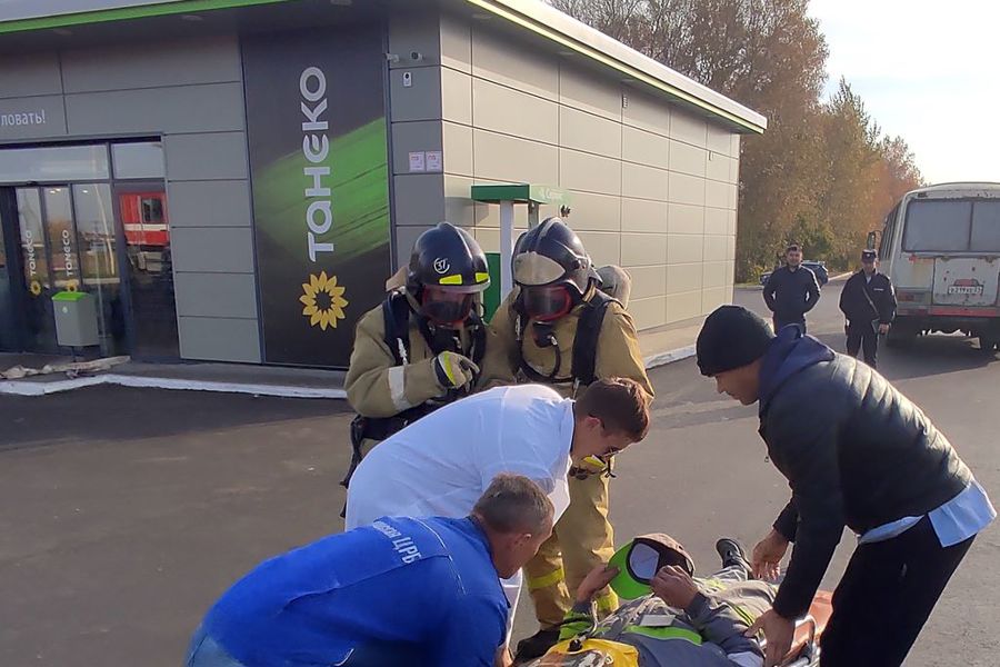 Все   аварийно-спасательные службы округа справились с поставленным задачами штабной тренировки