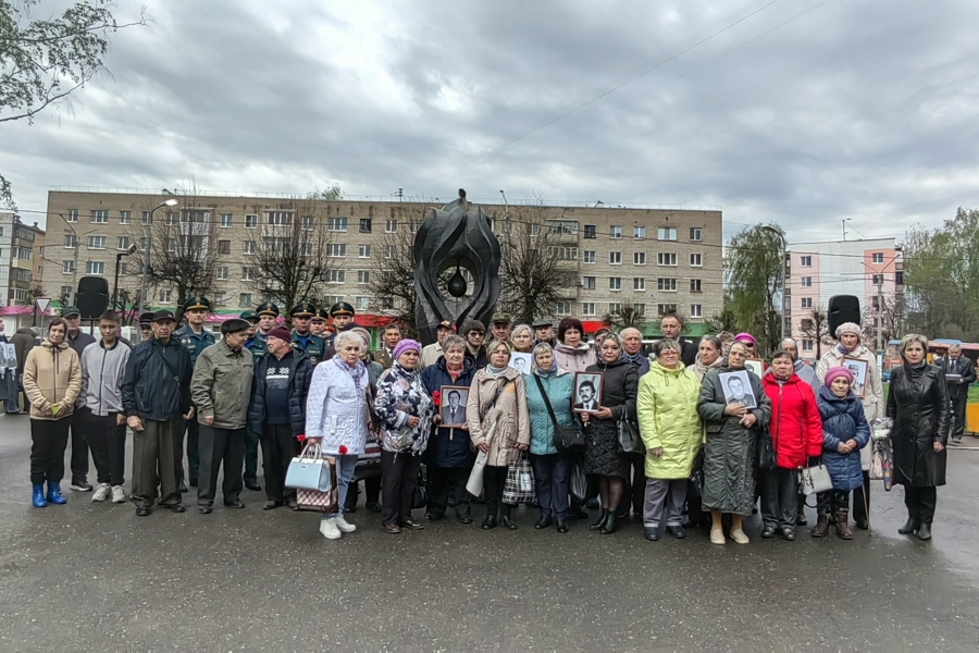В Новочебоксарске состоялось памятное мероприятие, посвящённое 38-ой годовщине со дня аварии на Чернобыльской АЭС