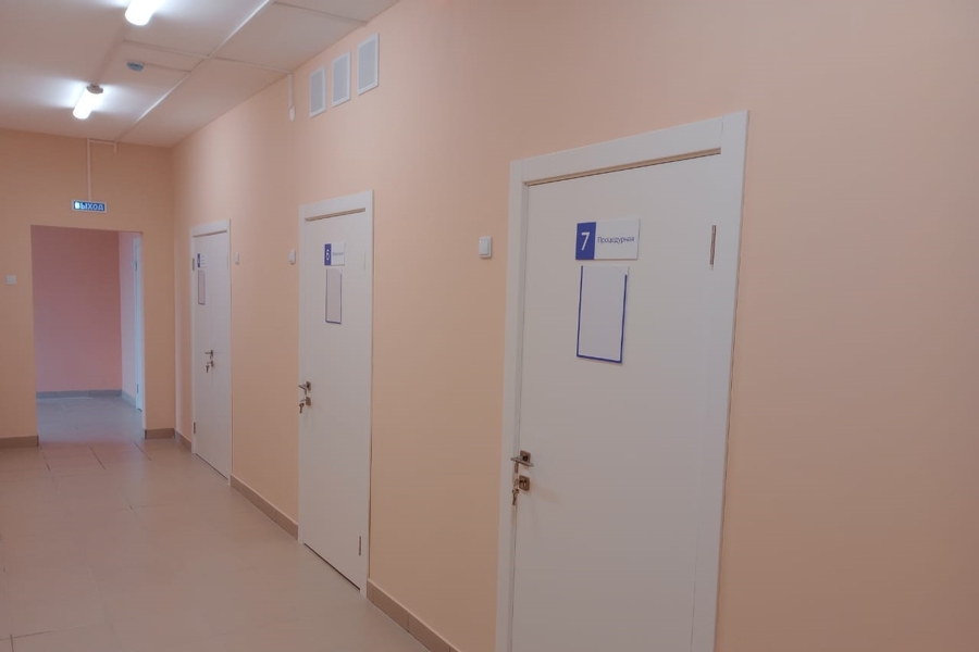 В Шумерлинском муниципальном округе завершается капитальный ремонт двух врачебных амбулаторий
