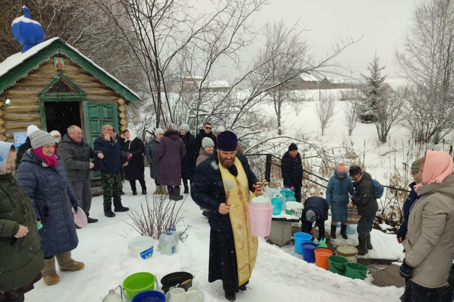 Жители Ибресинского округа приняли участие в Крещении Господне