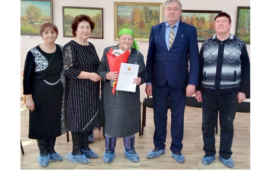 Мать-героиня из деревни Вишенеры отметила 85-летний юбилей