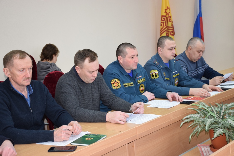 Первое в текущем году заседание антитеррористической комиссии Красночетайского муниципального округа