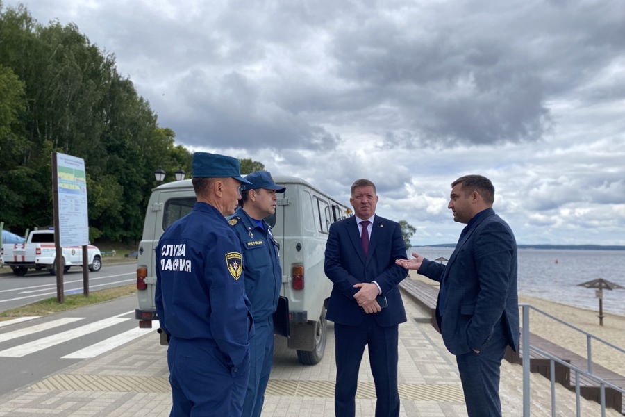 Сергей Павлов принял участие в профилактическом рейде:  проведена проверка пляжей и необорудованных мест Чебоксар и Новочебоксарска