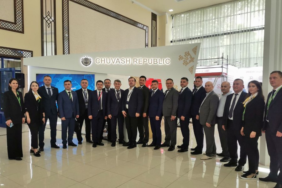 Олег Николаев возглавил делегацию Чувашкой Республики на выставке «ИННОПРОМ. Центральная Азия»» в Ташкенте