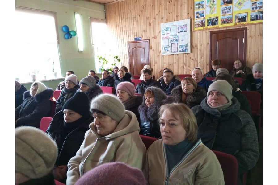 В Шемуршинском муниципальном округе прошли заключительные отчетные собрания перед населением по итогам 2023 года