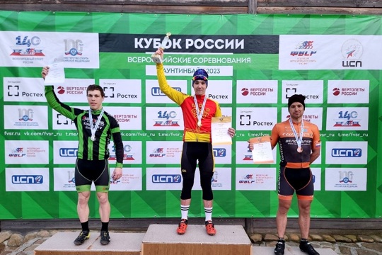 Велогонщики Чувашии – на пьедестале всероссийских соревнований