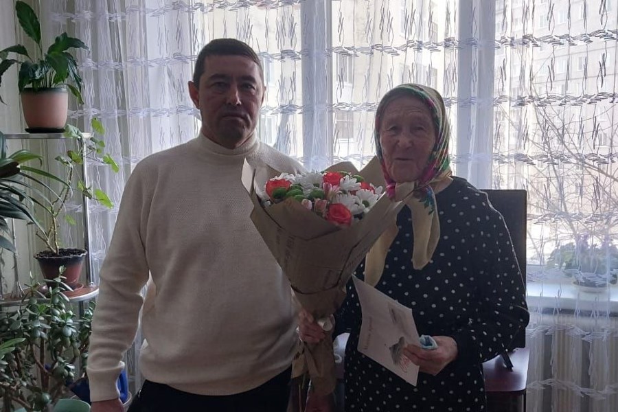 Долгожительница из Янтиковского округа Степанова Матрена Васильевна получила именное поздравление от Владимира Путина в связи с 95-летием